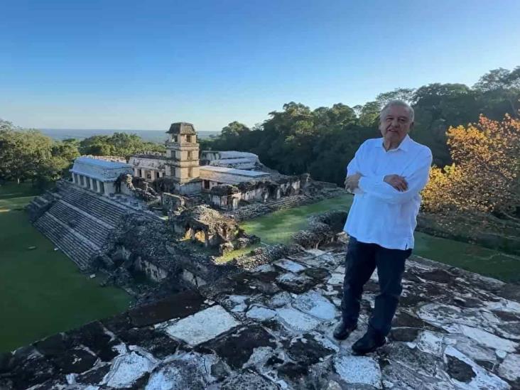 Desde Palenque, AMLO envía mensaje por Año Nuevo