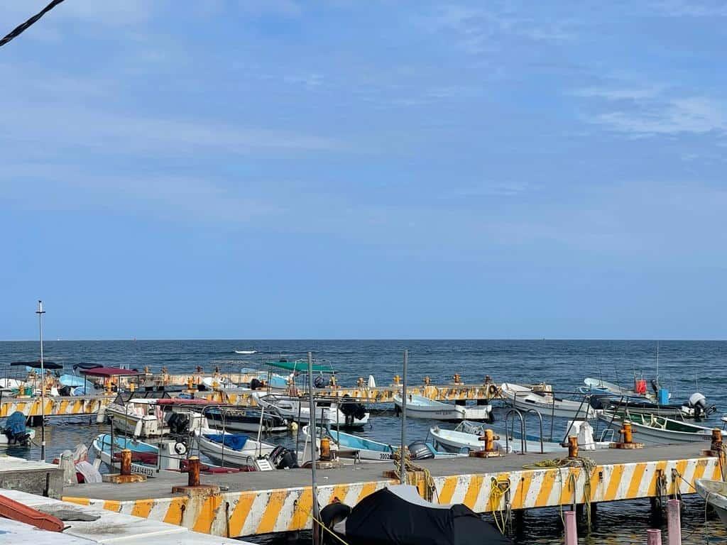 Estas dos playas de Veracruz han perdido espacio para pescar por eventos de norte