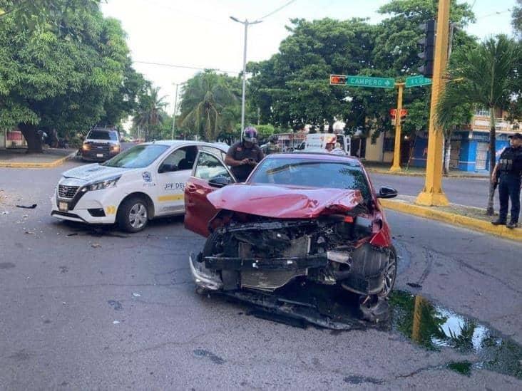 En Veracruz se registraron siete accidentes vehiculares en año nuevo