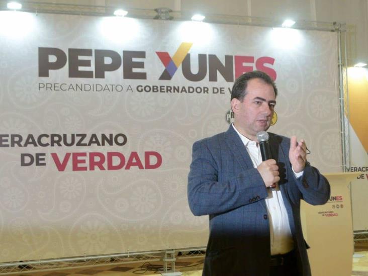 Con Gobierno de Veracruz, medias verdades: Pepe Yunes