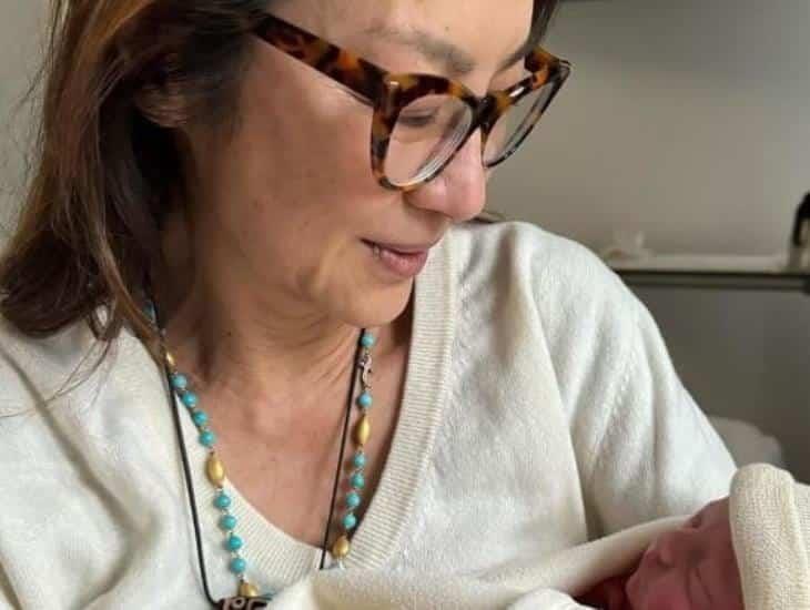 ¿Hijo o nieto? Michelle Yeoh sorprende a fans con foto de bebé recién nacido