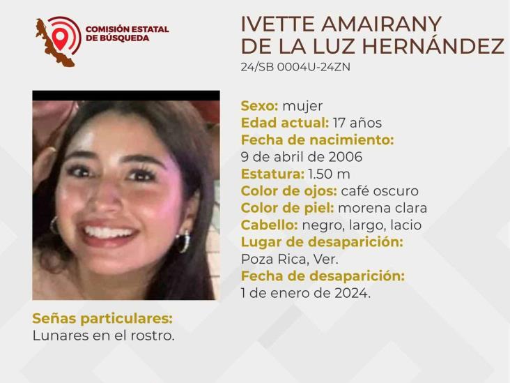 Desaparece menor Ivette Amairany en Poza Rica