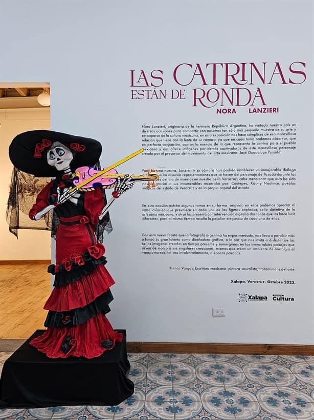 ¡Corre! Últimos días de la ronda de Las Catrinas de Nora Lanzier, en Xalapa