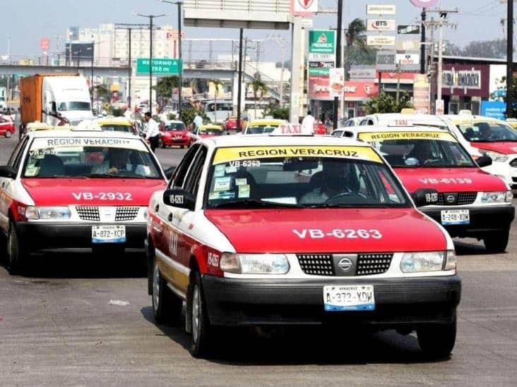 Vacaciones de Navidad y Año Nuevo beneficiaron a taxistas de Veracruz