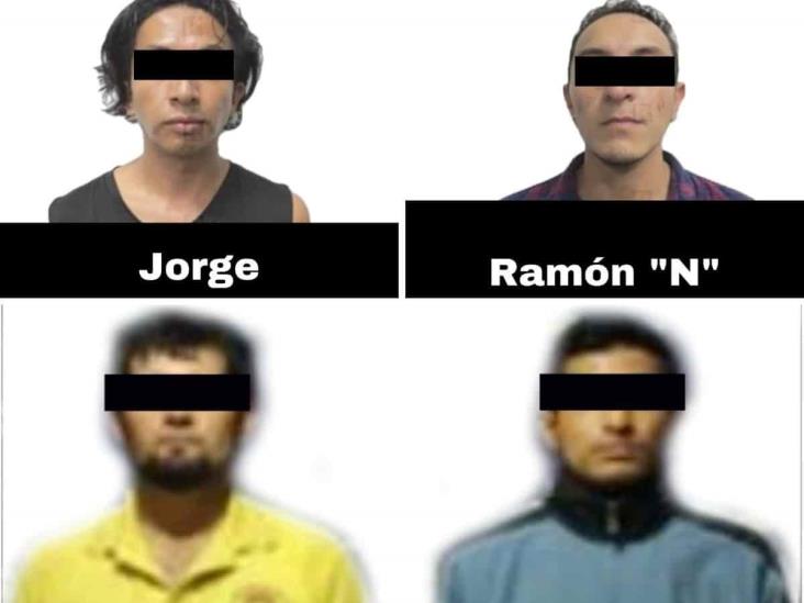 Detienen a 4 presuntos narcomenudistas en zona centro de Veracruz