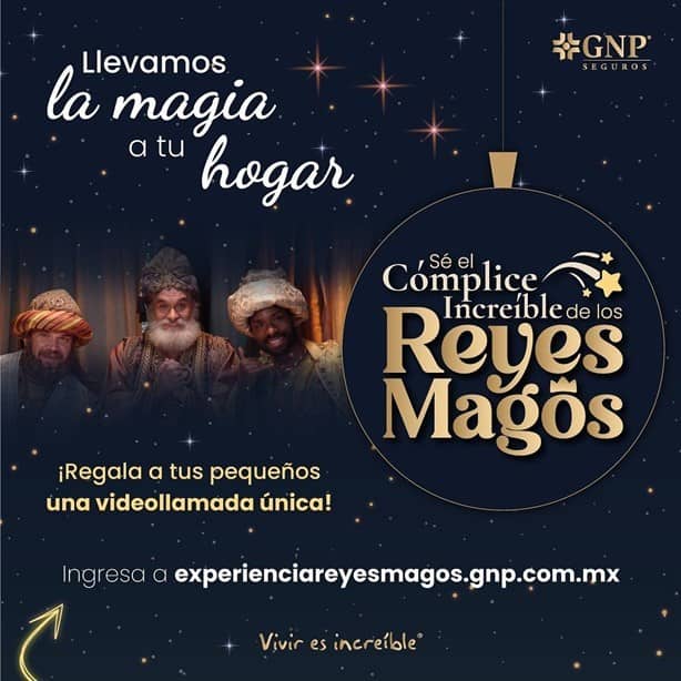 Videollamada con los Reyes Magos en GNP: así puedes hacerlo gratis