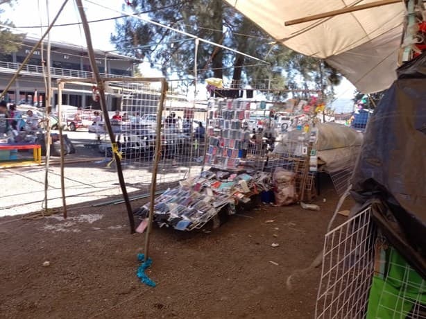 Surada en Orizaba afecta a vendedores de juguetes