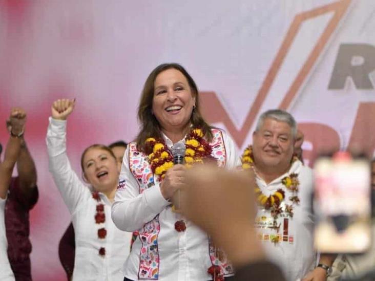 En Vega de Alatorre, Rocío Nahle presenta su plan para Veracruz