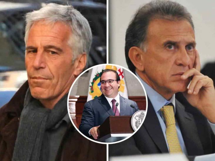 Javier Duarte compara caso de Jeffrey Epstein con Yunes Linares; recuerda acusaciones por pederastia