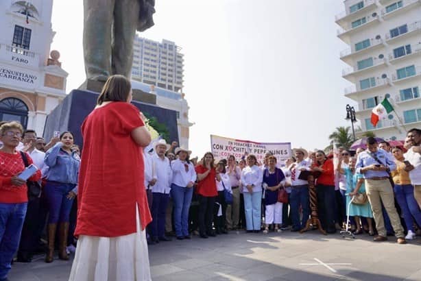 Xóchitl Gálvez acude a conmemoración de Reforma Agraria en Veracruz