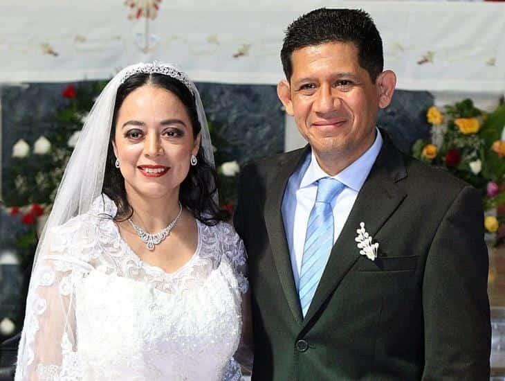 Gladys Reyes Martínez y Eric Maza Cano contraen sagrado matrimonio