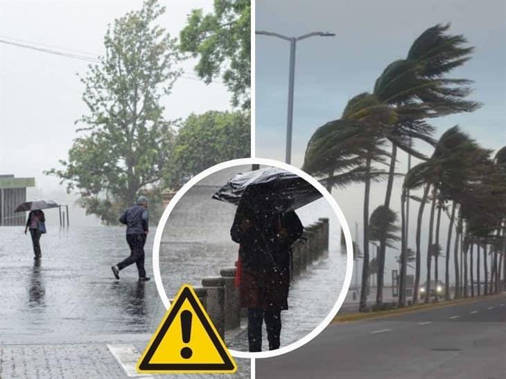 Frente Frío 25 y tormenta invernal amenazan a Veracruz con hasta -5 grados y lluvias