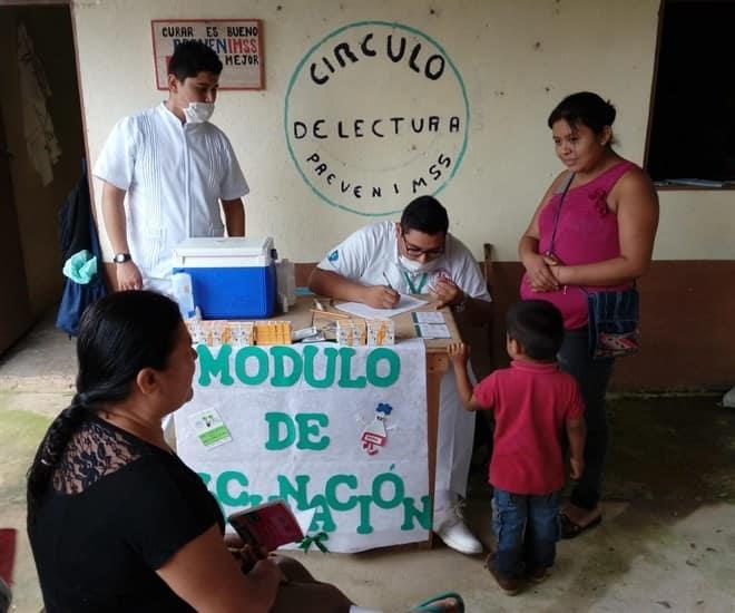 IMSS-Bienestar Veracruz Norte invita a vacunarse por temporada invernal