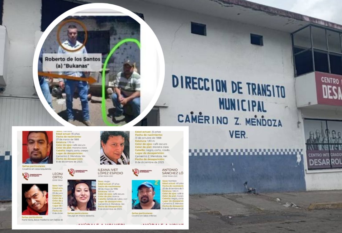 Desaparición de 4 personas en Camerino Z. Mendoza está ligada al crimen organizado: gobernador