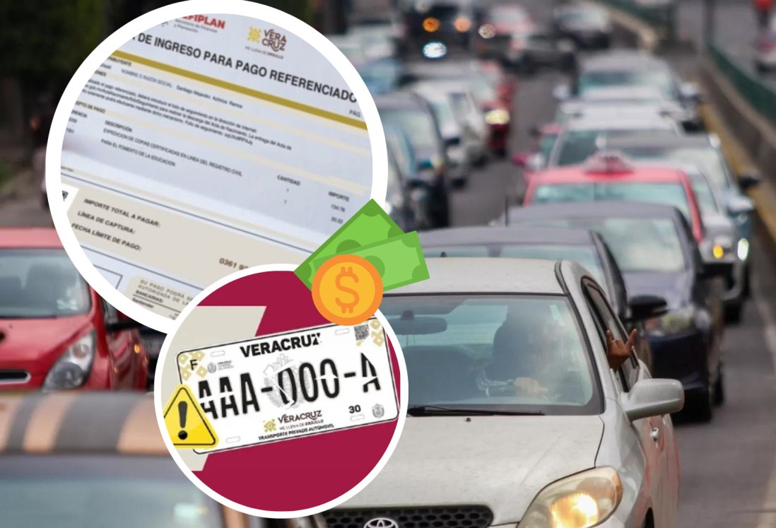 Derecho vehicular Veracruz 2024: ¿Por qué podrías ir a Buró de Crédito?