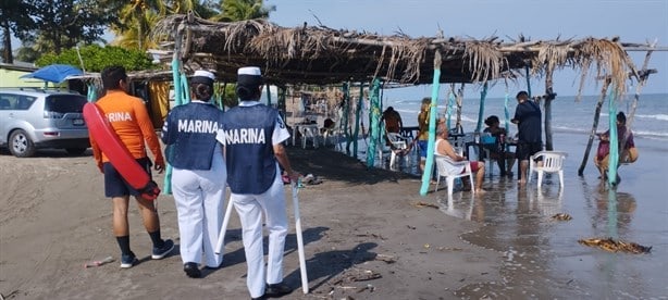 Semar rescató a 25 personas en peligro de ahogamiento durante vacaciones en Veracruz