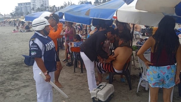 Semar rescató a 25 personas en peligro de ahogamiento durante vacaciones en Veracruz