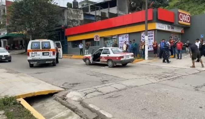 En ataque armado, ejecutan a taxista en la carretera Misantla-Xalapa