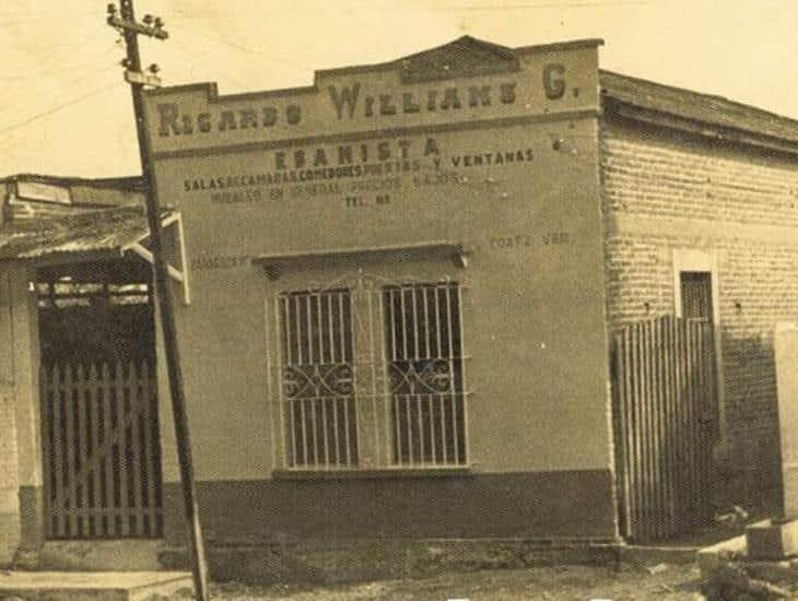 Así lucía Muebles Williams de Coatzacoalcos hace poco más de 80 años