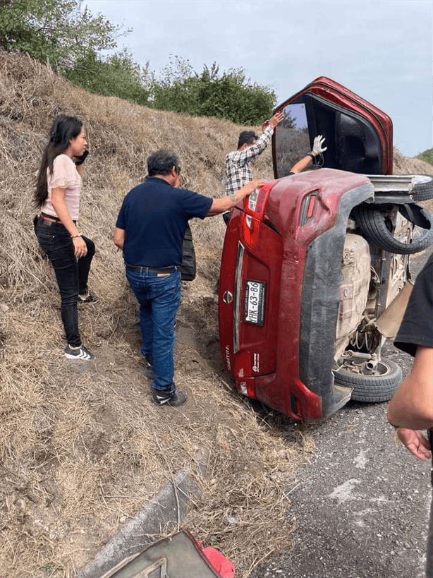 Aparatoso accidente en autopista Córdoba-Veracruz