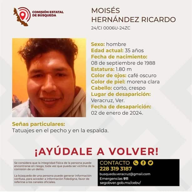 Desaparecieron 13 personas en Veracruz durante primera semana de 2024