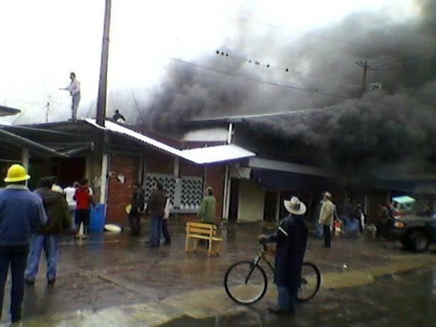A 13 años del incendio del mercado de Misantla, no hay plan para prevenir siniestros