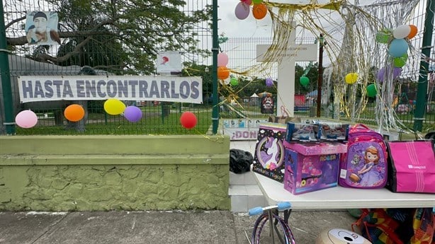 Organizan festejo de Día de Reyes a hijos de personas desaparecidas en Poza Rica