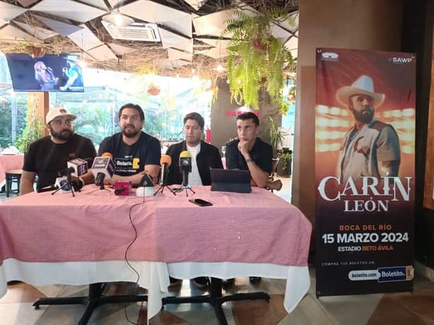 Ya hay fecha para concierto de Carín León en Veracruz