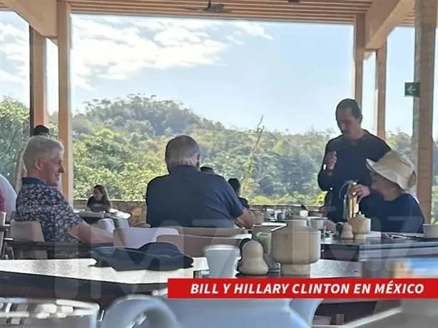 Bill Clinton disfruta México con Gobernador de California, tras escándalo de Epstein