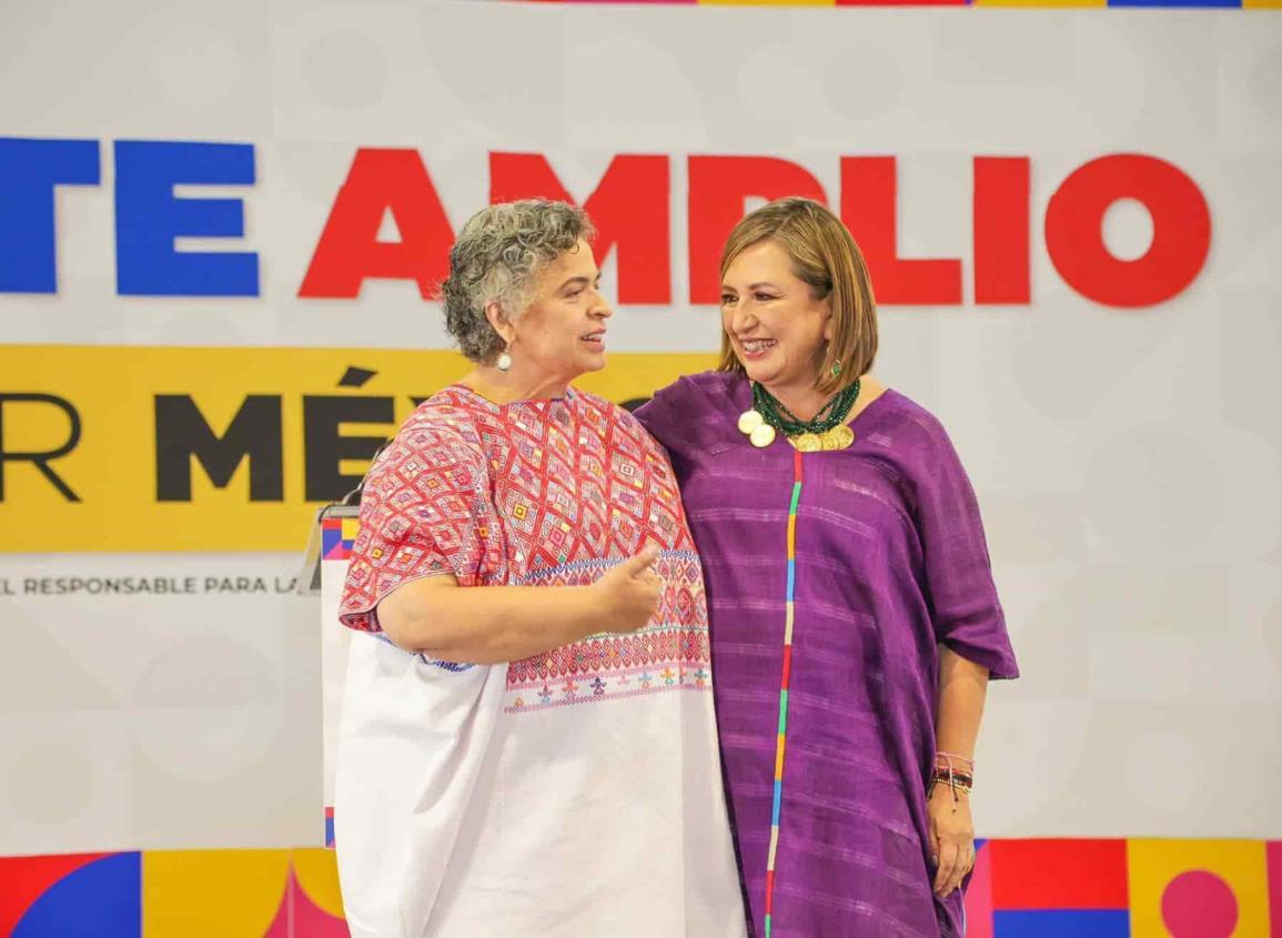 En Veracruz, se reúnen Beatriz Paredes y Xóchitl
