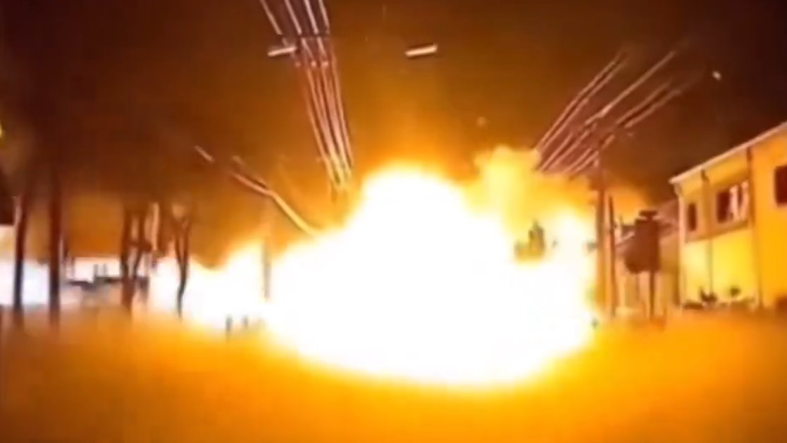Captan fuerte explosión por fuga de gas en Corea del Sur| VIDEO
