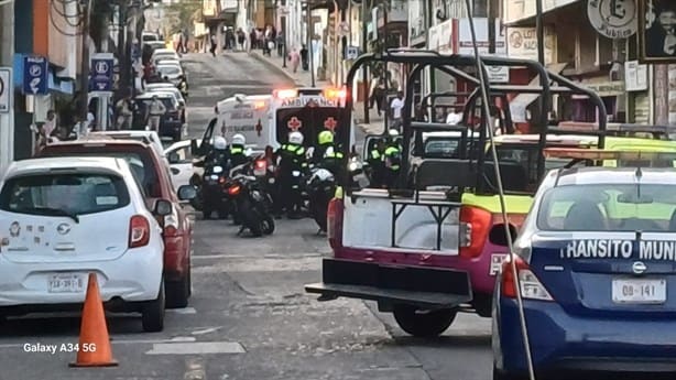 Policía municipal protagoniza choque en céntricas calles de Córdoba (+Video)