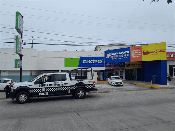 Asaltan casa de empeño en avenida Diaz Mirón, Veracruz