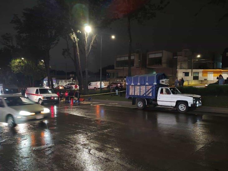 Recolector de cartón muere atropellado sobre la avenida Lázaro Cárdenas, en Xalapa