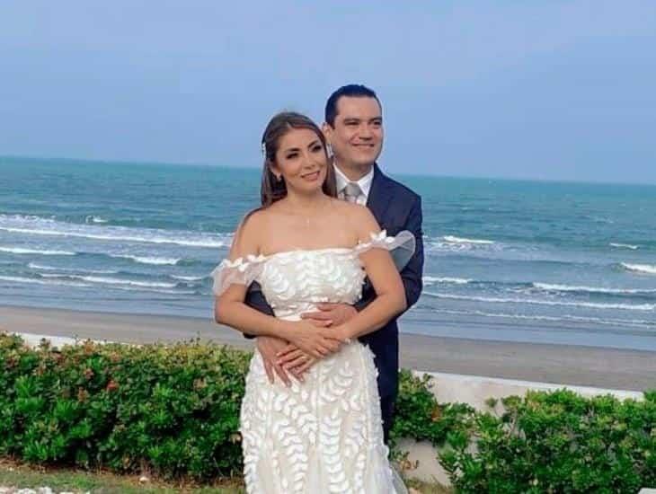 Patricia Larios Cruz y Edgar Aguilar Cruz contraen matrimonio