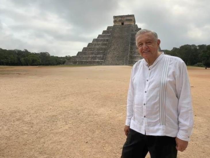 AMLO asegura desde Chichén Itzá que México es una potencia cultural en el mundo|VIDEO