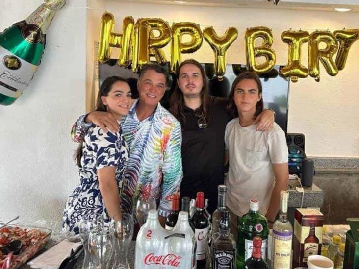 Daniel Vargas de la Fuente festejado por su cumpleaños
