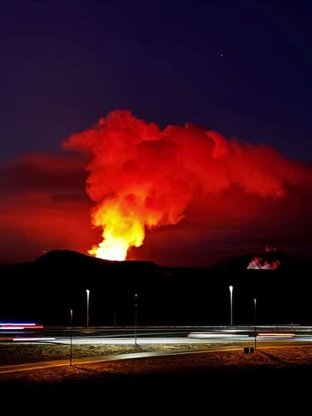 Islandia registra nueva erupción volcánica; autoridades decretan emergencia 