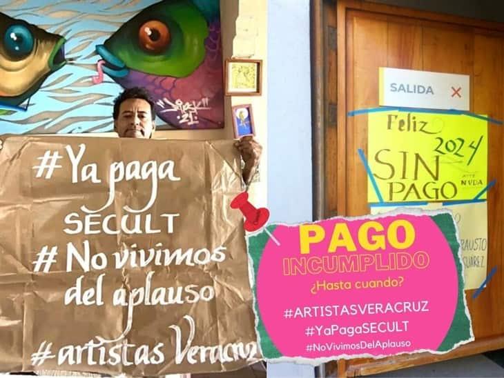 Artistas veracruzanos reclaman pago del Programa Alas y Raíces a la Secretaría de Cultura