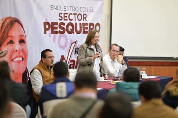 Rocío Nahle encabeza encuentro con sector pesquero del norte de Veracruz