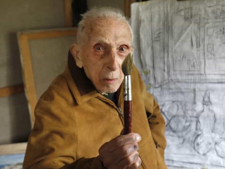 Muere el pintor más viejo del mundo a los 111 años de edad