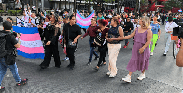 Protestan en CDMX por transfeminicidio de activista Samantha Fonseca (+Video)