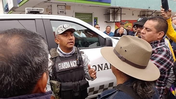 Protestan taxistas de Córdoba y Río Blanco por abusos de autoridad por parte de SSP