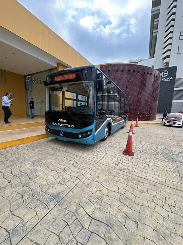 Circularán en Veracruz camiones urbanos eléctricos con la más alta tecnología