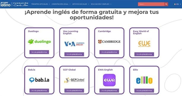 Fundación Carlos Slim ofrece curso de inglés gratuito; así puedes inscribirte