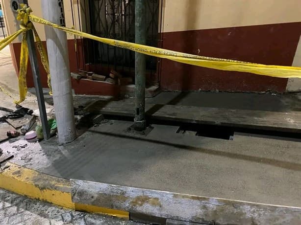 Negocios se van a la quiebra por obra en calle de Santos Degollado en Xalapa