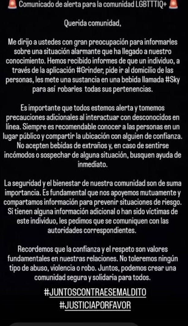Alertan a comunidad LGBT: usuario de app de citas droga y roba en Veracruz