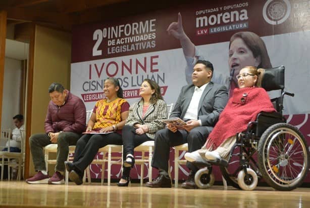 Derechos de trabajadores activos y pensionados, prioridad, destaca Ivonne Cisneros