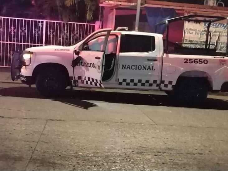 Patrulla de la Guardia Nacional impacta a joven en calles de Córdoba