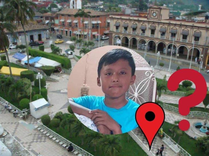 ¡Ayúdalo a regresar a su casa; lanzan SOS por niño desaparecido en Tlapacoyan